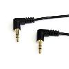 1 FT SLIM 3.5MM RIGHT ANGLE CABL STEREO AUDIO C