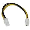 8IN ATX12V 4 PIN P4 CPU POWER CABL EXTENSION