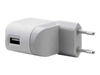 SINGLE USB AC CHARGER 5V WHITE IPOD IPHONE